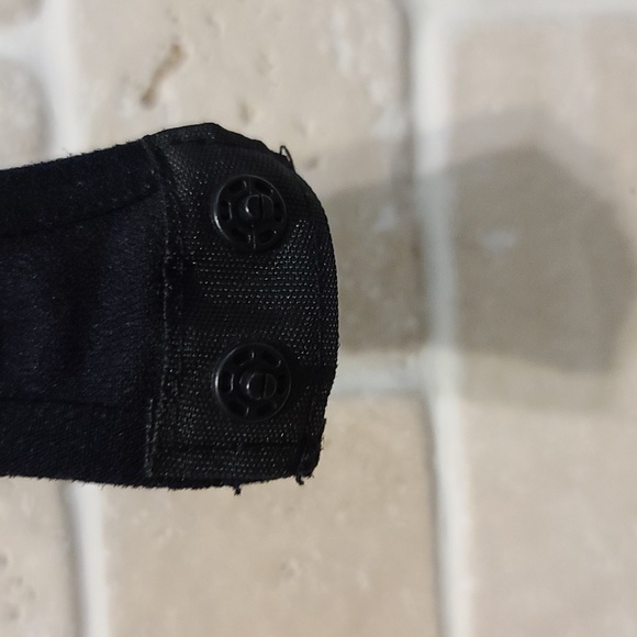 Cloth by Design Women's Black Long Sleeve Bodysuit (Sz S) - Picture 6 of 6